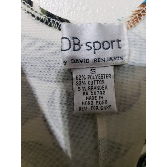 DB Sport tropical colors, stretchy, sleeveless dress, size small - Picture 5 of 6